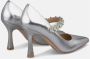 Alma en Pena Rhinestone stiletto schoen Gray Dames - Thumbnail 3