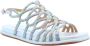 Alma en Pena Heldere Blauwe Sandalen Elegant Comfortabel Multicolor Dames - Thumbnail 28