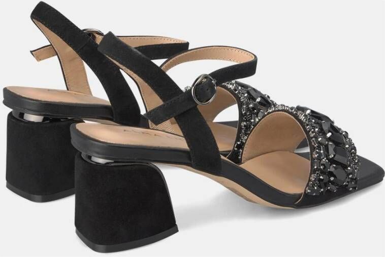 Alma en Pena Sandaal met Strass Black Dames