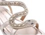 Alma en Pena Vierkante Neus Rhinestone Bandjes Sandaal Yellow Dames - Thumbnail 18