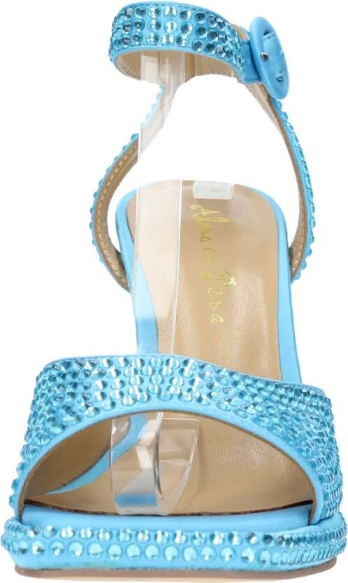 Alma en Pena Sandalen Clear Blue Dames