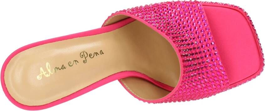 Alma en Pena Sandalen Fuchsia Pink Dames