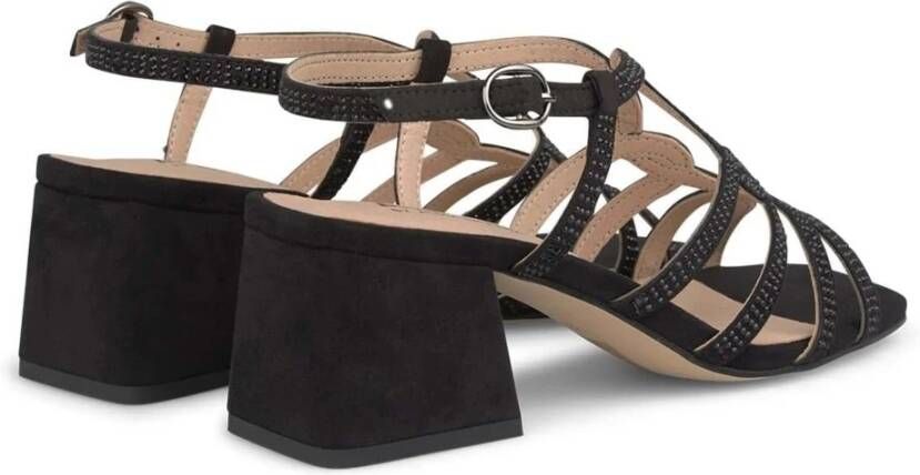 Alma en Pena Sandalen met hak Black Dames