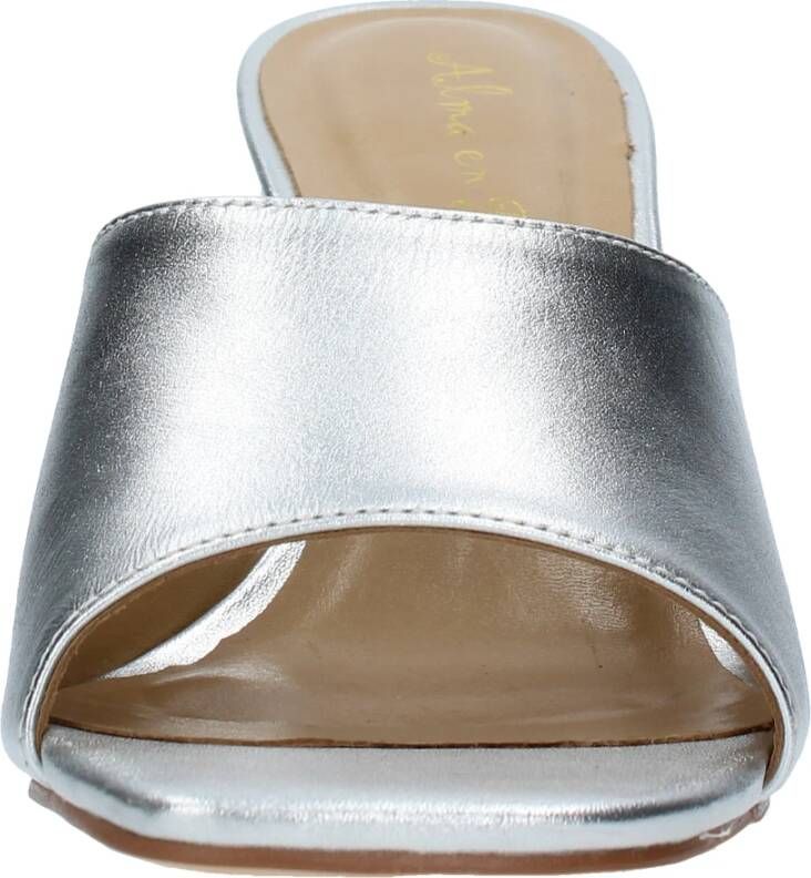 Alma en Pena Sandalen Zilver Gray Dames