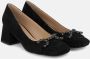 Alma en Pena Schoen met hak en strass detail Black Dames - Thumbnail 2