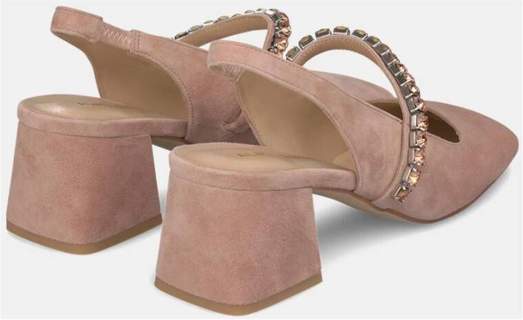 Alma en Pena Schoen met strassband Pink Dames