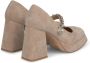 Alma en Pena Schoenen met hak strass knoop Beige Dames - Thumbnail 3