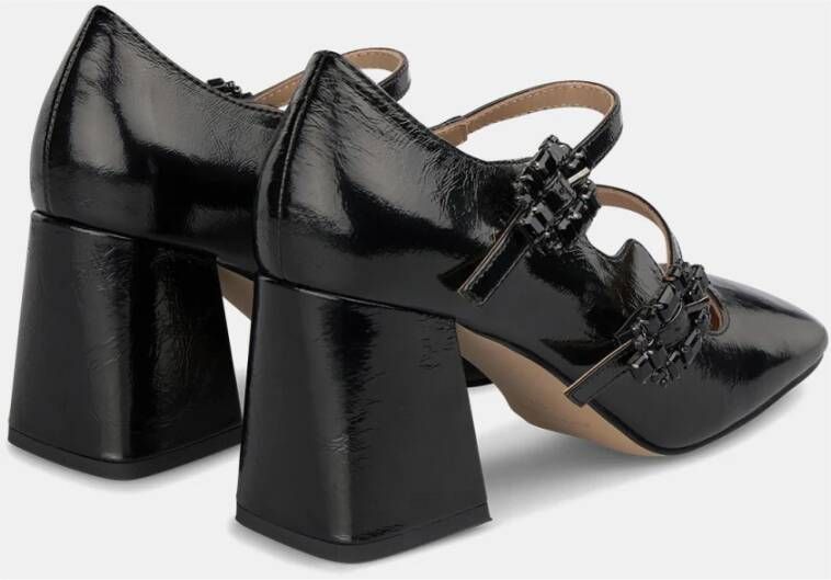 Alma en Pena Schoenen met hakken en gespen Black Dames