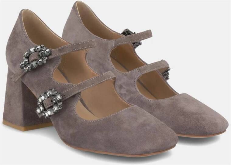 Alma en Pena Schoenen met hakken en gespen Gray Dames