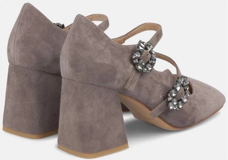 Alma en Pena Schoenen met hakken en gespen Gray Dames