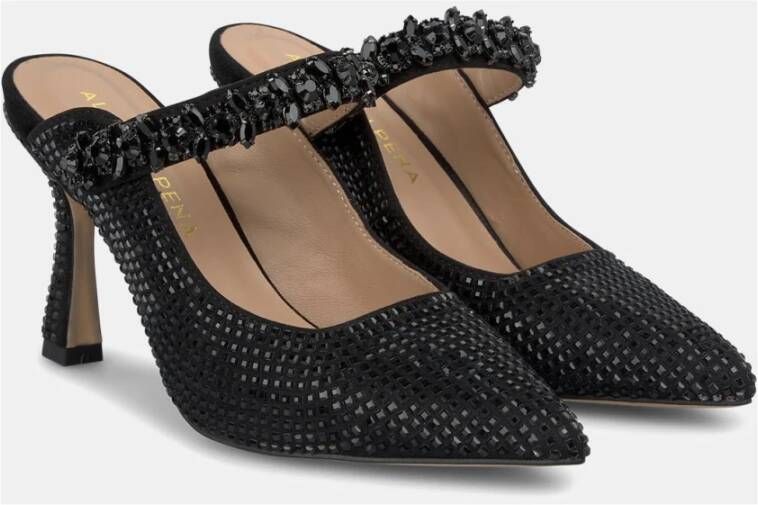 Alma en Pena Schoenen met hakken en strass Black Dames