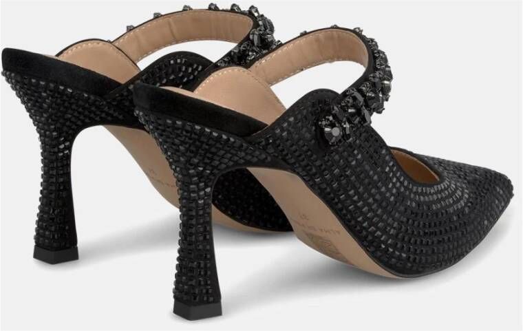 Alma en Pena Schoenen met hakken en strass Black Dames