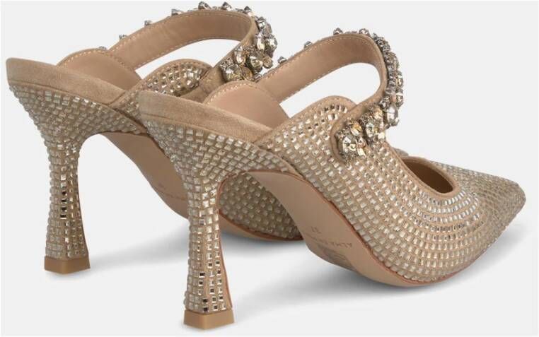 Alma en Pena Schoenen met hakken en strass Brown Dames