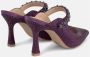 Alma en Pena Schoenen met hakken en strass Purple Dames - Thumbnail 3