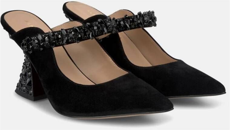 Alma en Pena Schoenen met hakken en trechter Black Dames