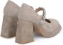 Alma en Pena Schoenen met hoge hak en strass knoop Beige Dames - Thumbnail 3