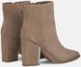 Alma en Pena Side zip studded bootie Beige Dames - Thumbnail 3