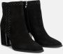 Alma en Pena Side zip studded bootie Black Dames - Thumbnail 2