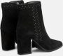 Alma en Pena Side zip studded bootie Black Dames - Thumbnail 3