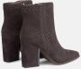 Alma en Pena Side zip studded bootie Gray Dames - Thumbnail 3