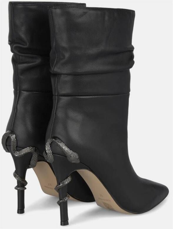 Alma en Pena Slanghak bootie Black Dames