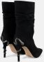 Alma en Pena Slanghak bootie Black Dames - Thumbnail 3