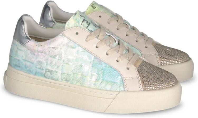 Alma en Pena Sneaker met strass neuskap Multicolor Dames