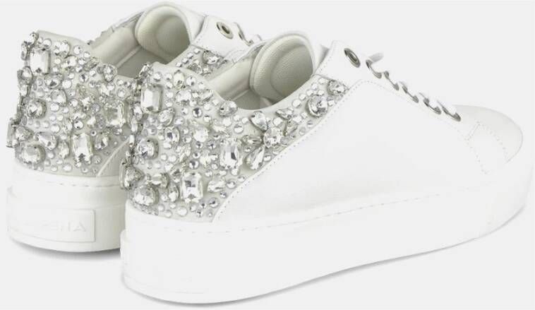 Alma en Pena Sneaker met strass White Dames