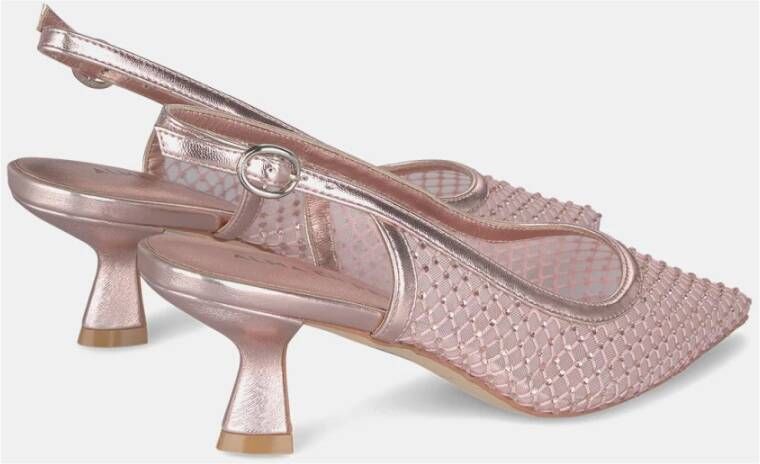 Alma en Pena Sprankelende Kitten Heel Schoen Pink Dames