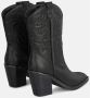 Alma en Pena Square Toe Cowboy Boot Black Dames - Thumbnail 3