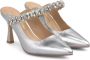 Alma en Pena Stijlvolle muiltjes met strass detail Gray Dames - Thumbnail 2