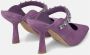 Alma en Pena Stijlvolle Slingback Schoen met Versierde Band Purple Dames - Thumbnail 3