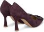 Alma en Pena Stiletto hakschoen met ornament Purple Dames - Thumbnail 3