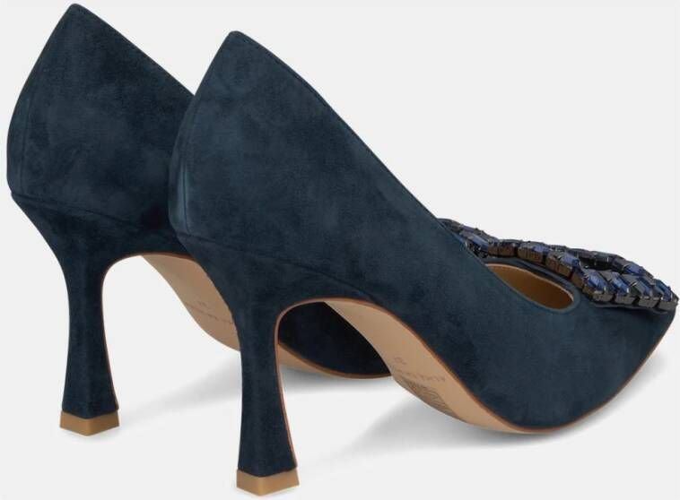 Alma en Pena Stiletto hoge hak schoen met ornament Blue Dames