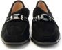 Alma en Pena Strass Ornament Suède Loafer Vrouwen Black Dames - Thumbnail 5