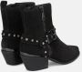 Alma en Pena Studded Buckle Ankle Boot Black Dames - Thumbnail 3