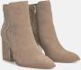 Alma en Pena Studded design bootie Beige Dames - Thumbnail 2