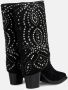 Alma en Pena Studded gaiter laarzen Black Dames - Thumbnail 3