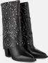 Alma en Pena Studded gaiter laarzen Black Dames - Thumbnail 3