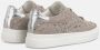 Alma en Pena Studded Leren Platform Sneaker Beige Dames - Thumbnail 3