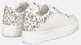 Alma en Pena Studded Leren Sneaker met Plateauzool White Dames - Thumbnail 3