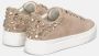 Alma en Pena Studded Leren Sneaker Platform Schoenen Beige Dames - Thumbnail 3