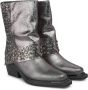 Alma en Pena Studded Pleat Bootie Gray Dames - Thumbnail 2