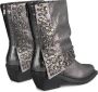 Alma en Pena Studded Pleat Bootie Gray Dames - Thumbnail 3