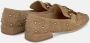 Alma en Pena Studded Womens Flat Moccasin Brown Dames - Thumbnail 3