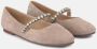 Alma en Pena Suède ballerina strass band Brown Dames - Thumbnail 2