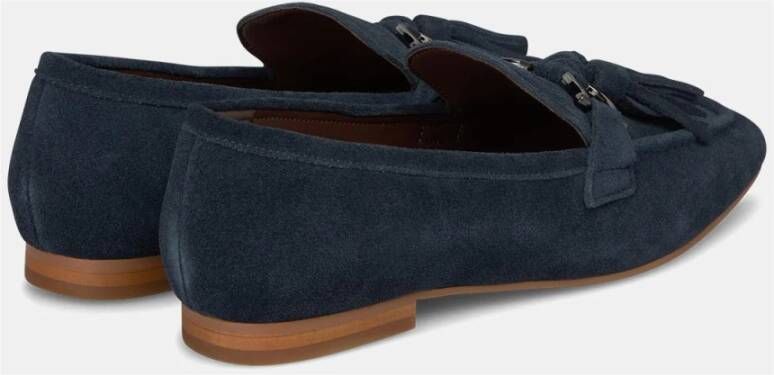 Alma en Pena Tassel Loafers Blue Dames