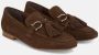 Alma en Pena Tassel Loafers Brown Dames - Thumbnail 2