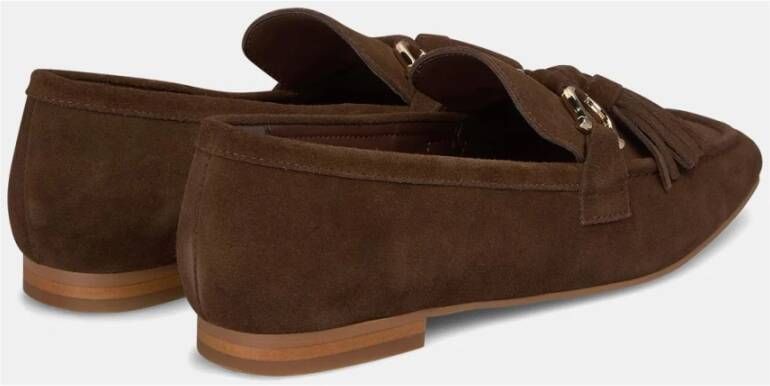 Alma en Pena Tassel Loafers Brown Dames