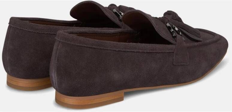 Alma en Pena Tassel Loafers Brown Dames